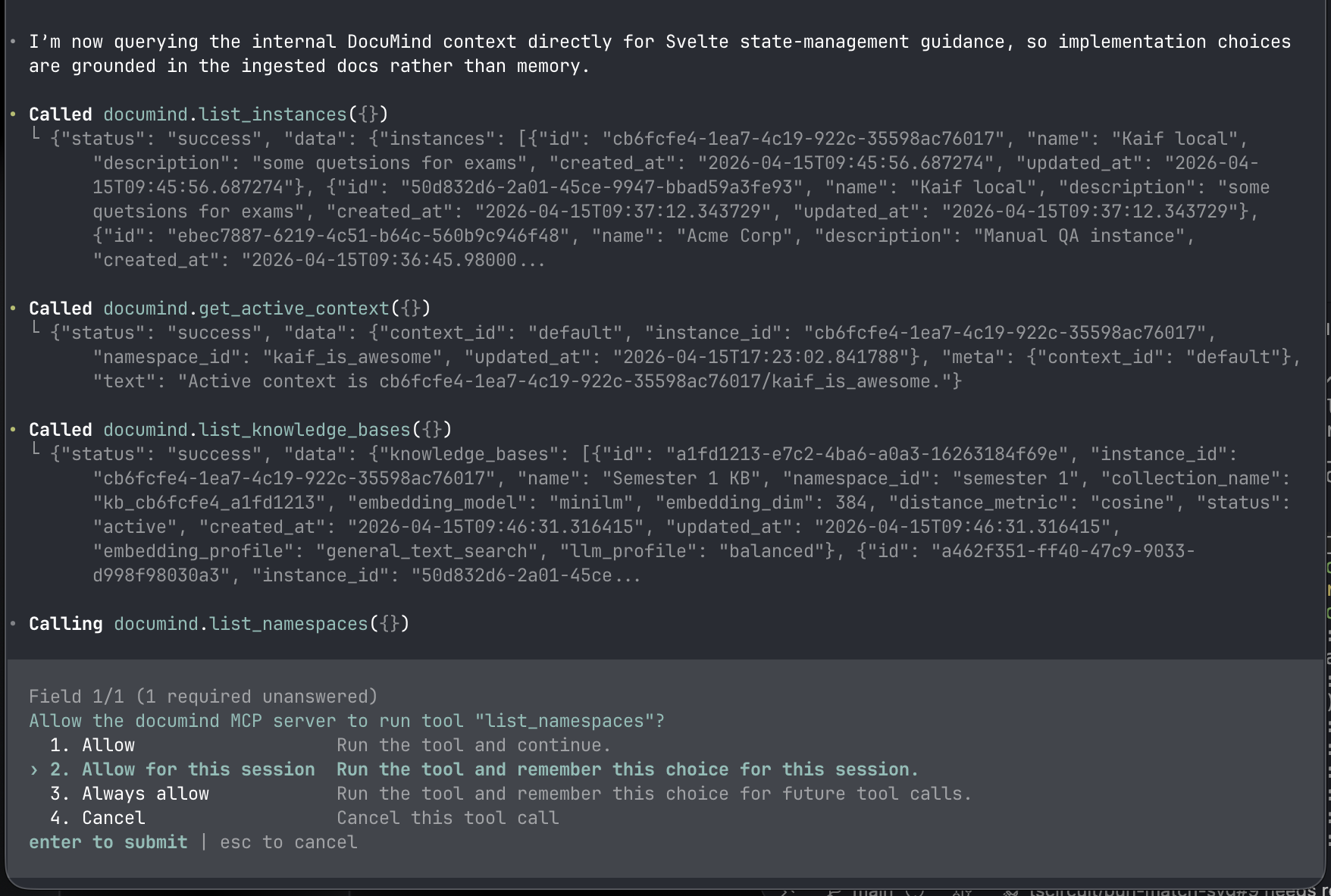 Screenshot 12: missing resource auto-created
